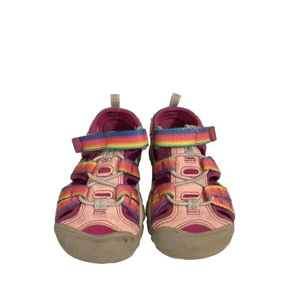 Keen Kids Size 5 Rainbow Strappy Water Sandals shoes - Picture 2 of 8